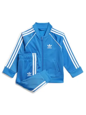 adidas Originals Infant Unisex Superstar Tracksuit - Bluebird - Blue