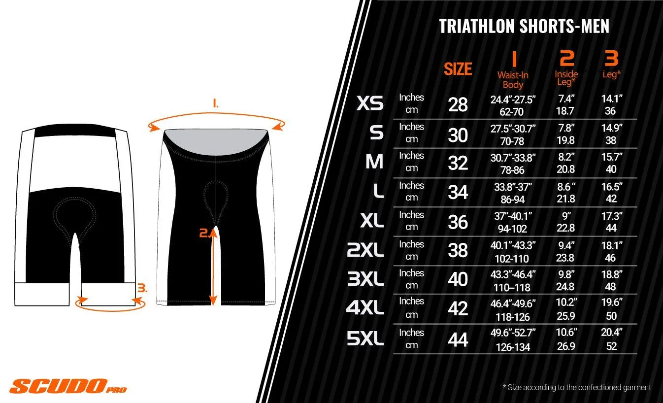 Chile Triathlon Shorts