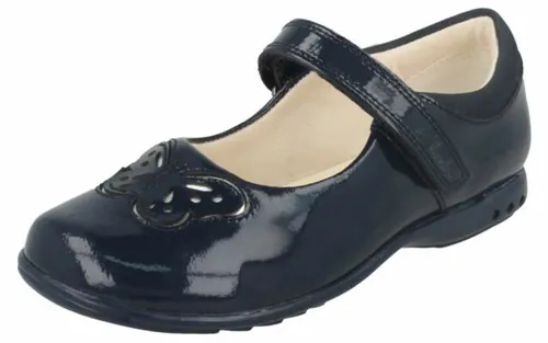 Clarks TRIXI WISH NAVY PATENT