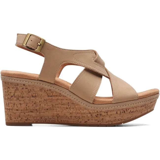 Clarks Women's Elleri Rae Wedge Sandal