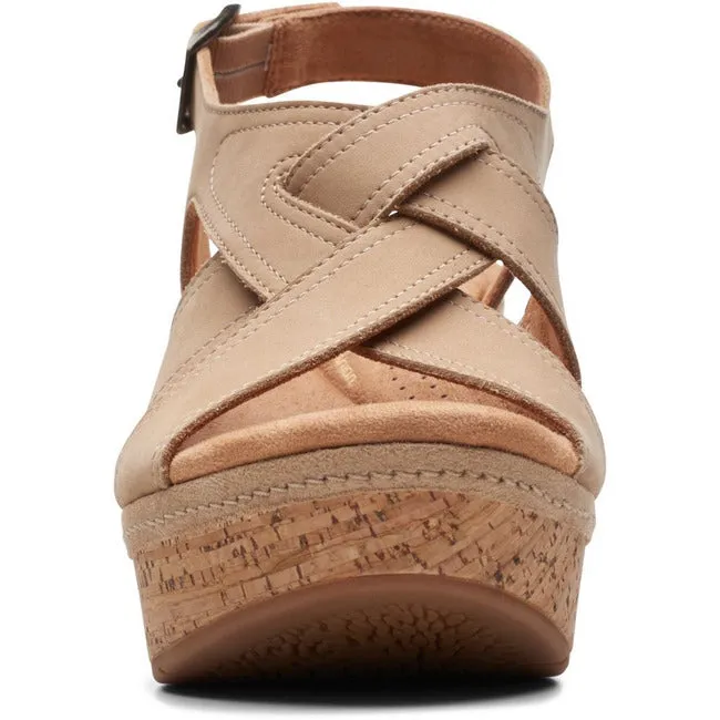 Clarks Women's Elleri Rae Wedge Sandal