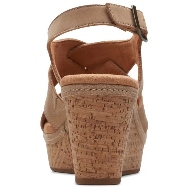 Clarks Women's Elleri Rae Wedge Sandal