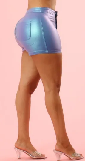 Coated Bliss shorts