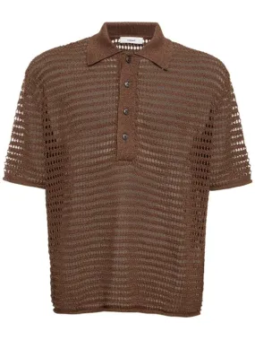 Commas   Crochet s/s polo 