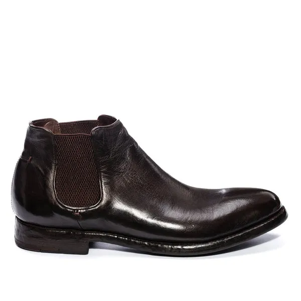 ELIAS 628  Dark brown chelsea boot