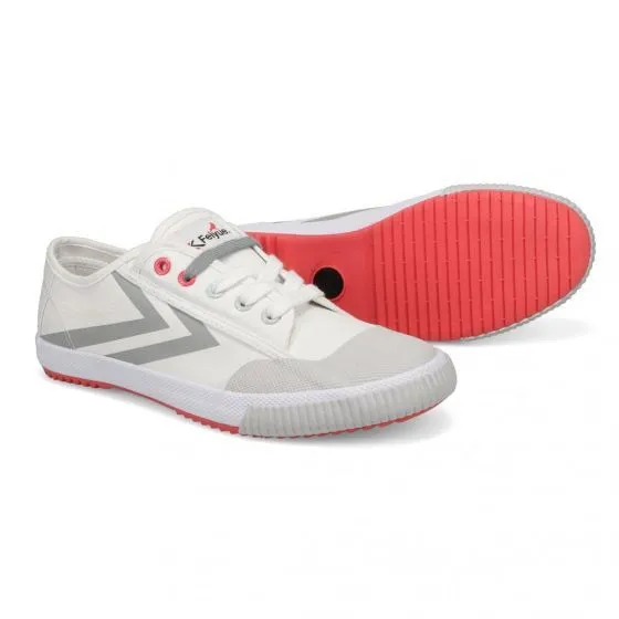 Feiyue x Staple FE LO 1920 Canvas Trainers - White/Grey