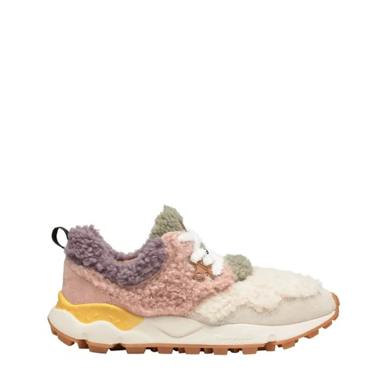 Flower Mountain Womens Pampas Trainers Ice Pink