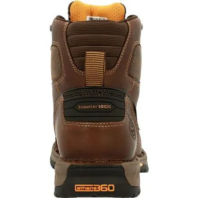 Georgia Boot Men's Athens 360 Waterproof EH 6 Steel Toe Work Boot