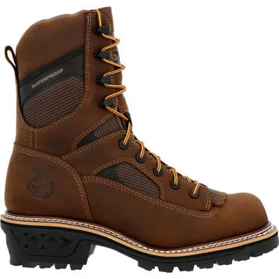 GEORGIA BOOT Men's LTX Logger Waterproof Work Boot GB00616