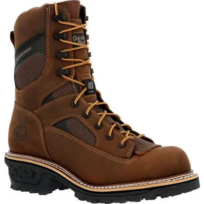 GEORGIA BOOT Men's LTX Logger Waterproof Work Boot GB00616