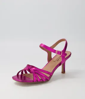 I LOVE BILLY Deriat Pink Metallic Sandals