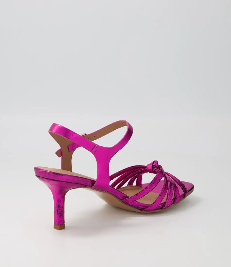 I LOVE BILLY Deriat Pink Metallic Sandals