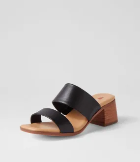 I LOVE BILLY Usheen Black Sandals