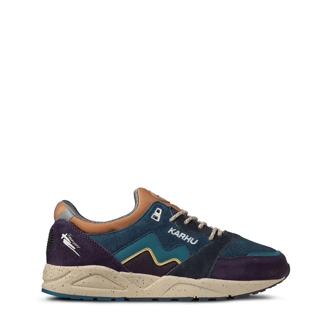 Karhu Womens Aria 95 Trainers Sweet Grape / Deep Lagoon