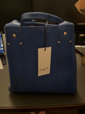 Le Box Tote - Electric Blue