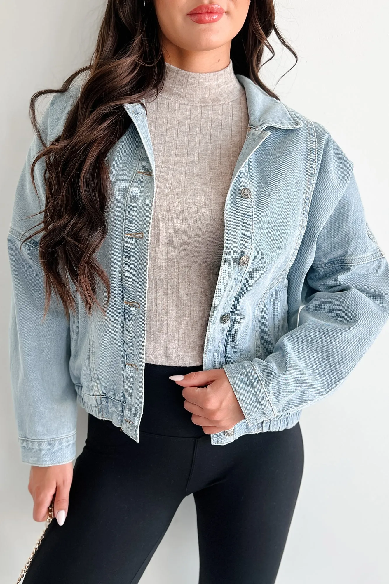 Me Versus You Denim Jacket (Washed Denim)