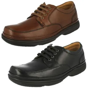 Mens Clarks Flexlight Wide Fitting Lace Up Shoe Swift Mile