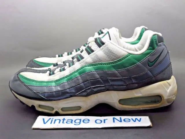 Men's Nike Air Max '95 White Pine Green Flint Grey Anthr...