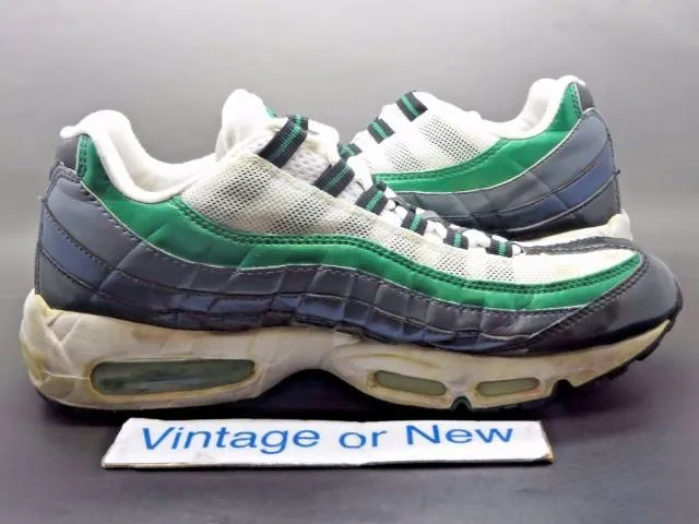 Men's Nike Air Max '95 White Pine Green Flint Grey Anthr...