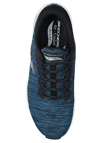 Mens Teal Mesh/Black Trim Arch Fit 2.0 Trainers by Skechers | Look Again