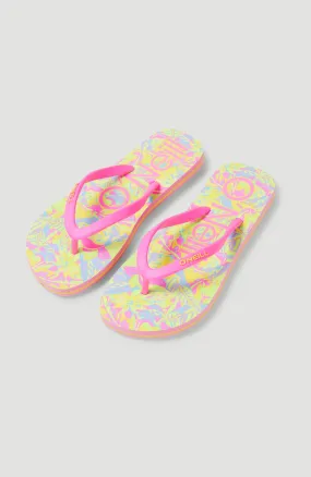 Moya Sandals | Yellow Summer Brights