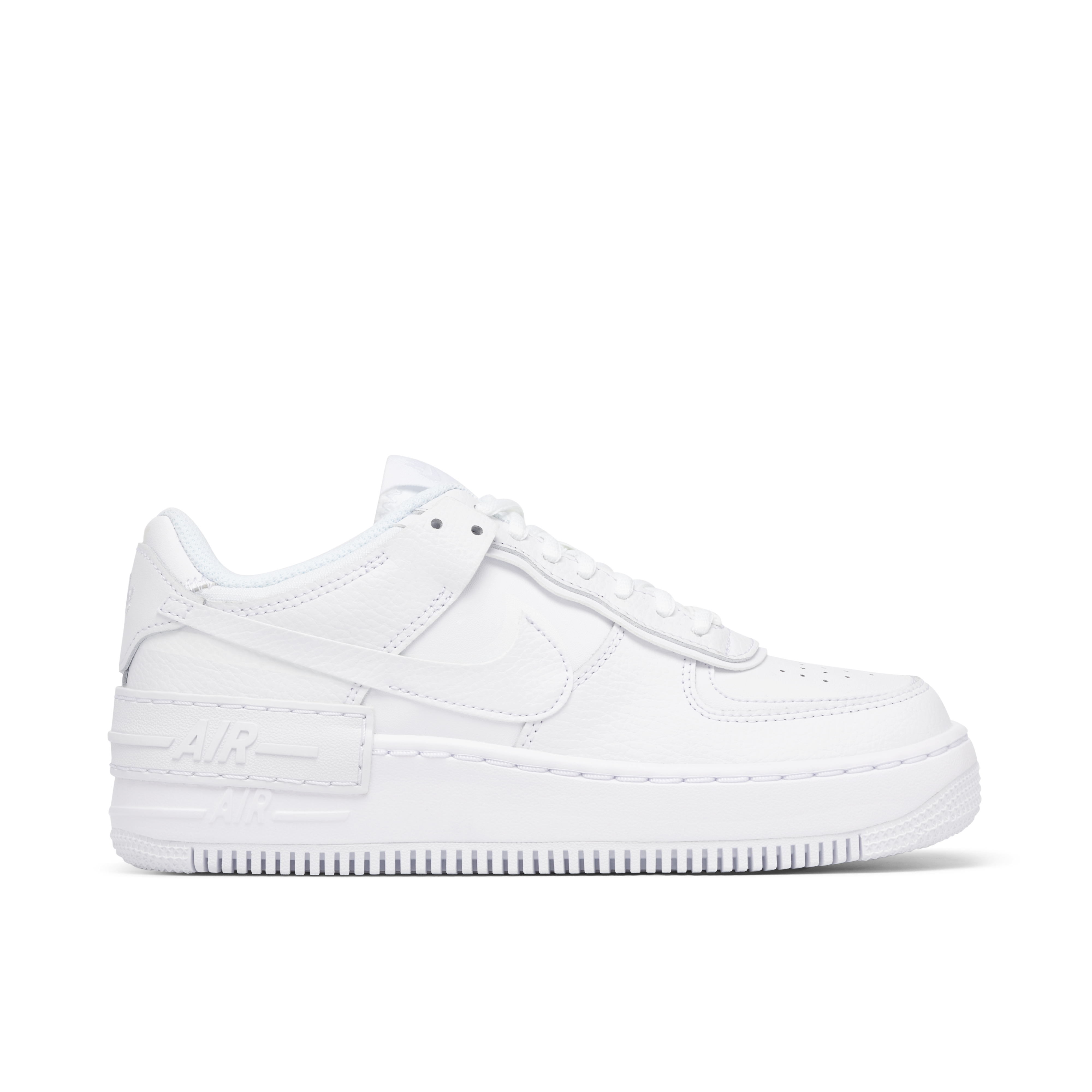 Nike Air Force 1 Shadow Triple White Womens | CI0919-100 | Laced