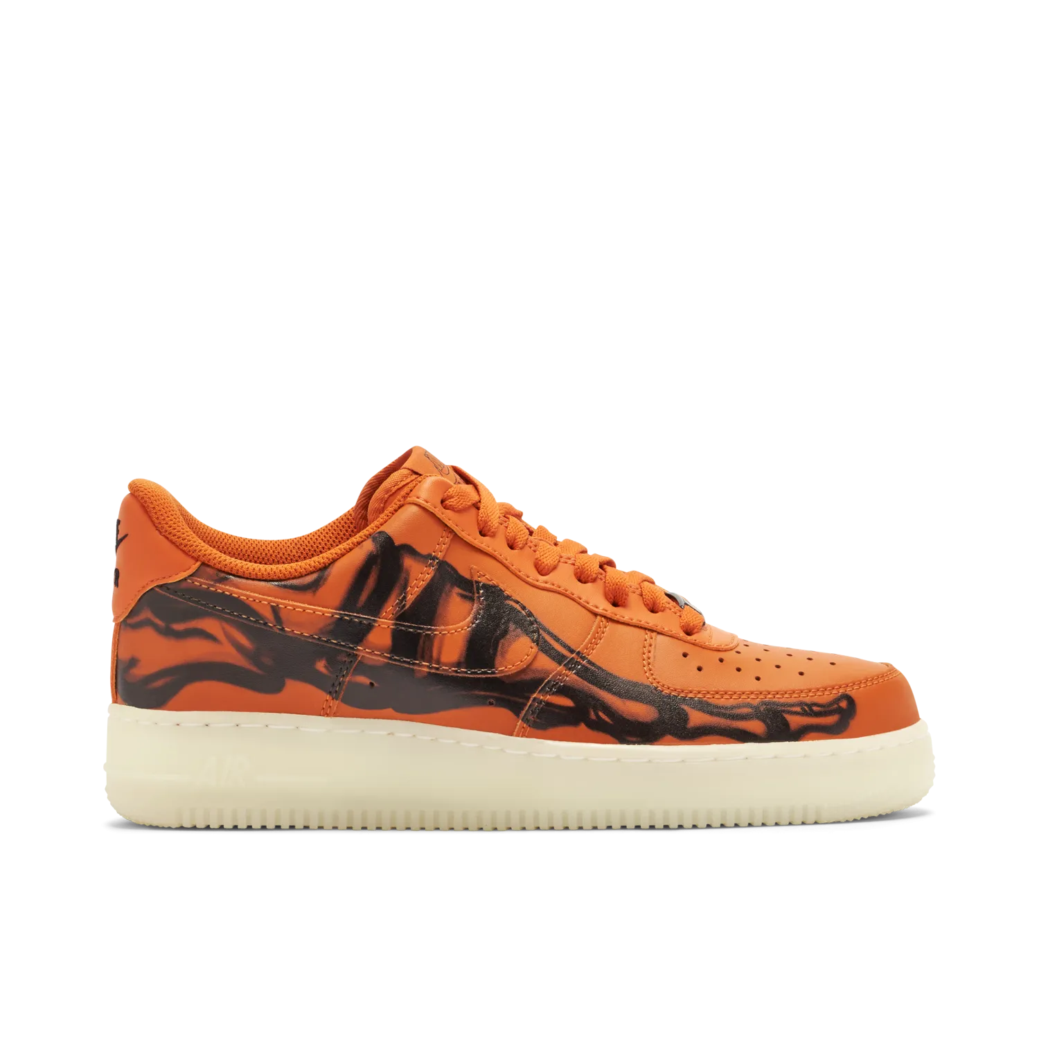 Nike Air Force 1 Skeleton Orange | CU8067-800 | Laced