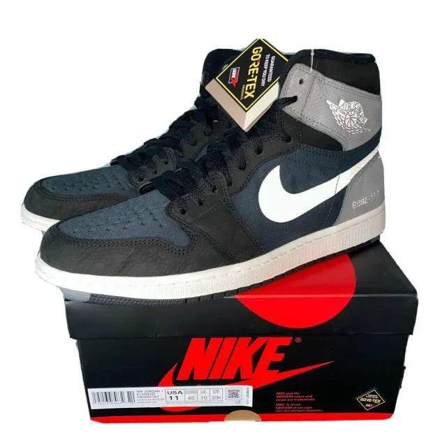 Nike Air Jordan 1 High Element Gore-Tex 8-13 Black Parti...