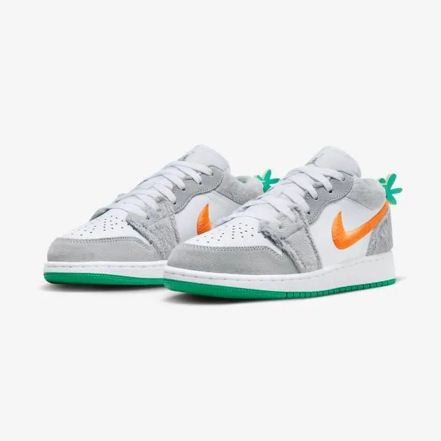 Nike Air Jordan 1 Low GS (Rabbit/ Light Smoke Grey/ Tota...