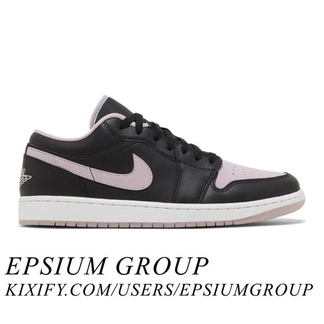 Nike Air Jordan 1 Low SE (Black Iced Lilac/ Black/ Iced ...