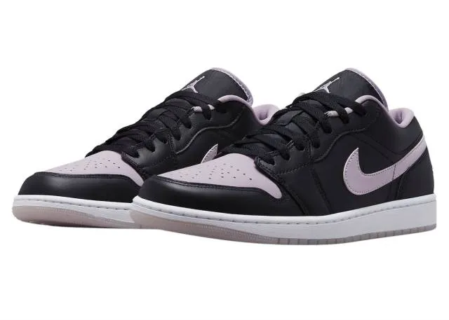 Nike Air Jordan 1 Low SE (Black Iced Lilac/ Black/ Iced ...