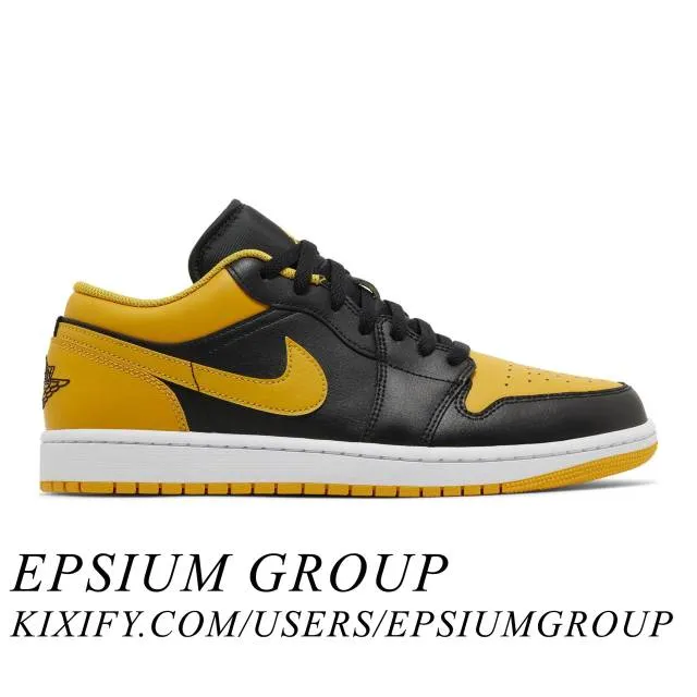 Nike Air Jordan 1 Low (Yellow Ochre/ Black/ Yellow Ochre...