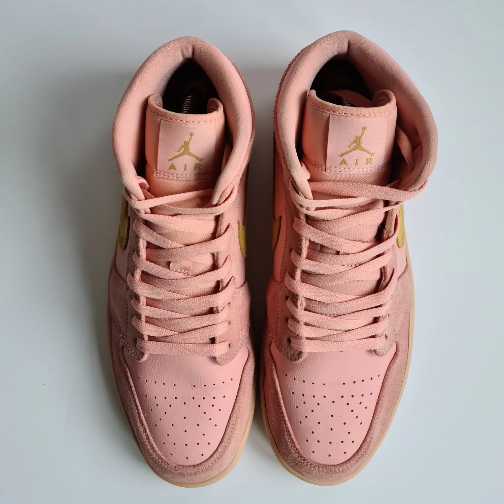 Nike Air Jordan 1 Mid 'Coral Gold' UK10.5