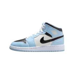 Nike Air Jordan 1 Mid GS Ice Blue