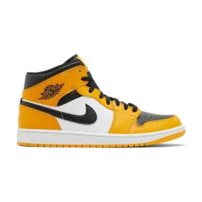 Nike Air Jordan 1 Mid (Reverse Yellow Toe/ Taxi/ White/ ...