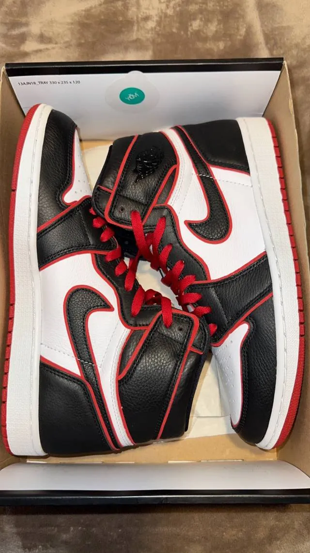 Nike air jordan 1 retro high og (gym red/ red/ black/ wh...