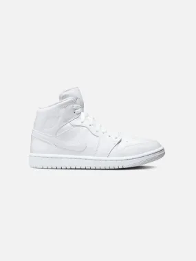 NIKE Air Jordan Mid Triple White