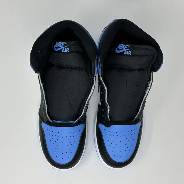 Nike Air Jordan Retro I 1 High OG GS UNC Toe Blu Grade S...