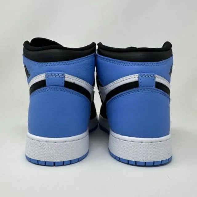 Nike Air Jordan Retro I 1 High OG GS UNC Toe Blu Grade S...