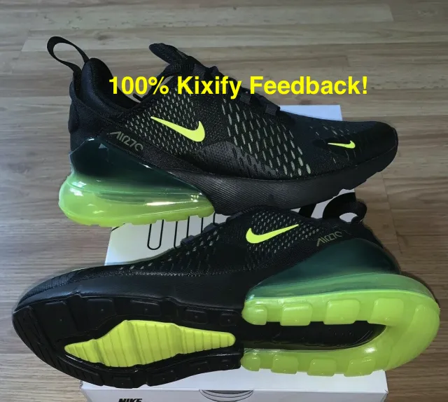 Nike air max 270 black volt