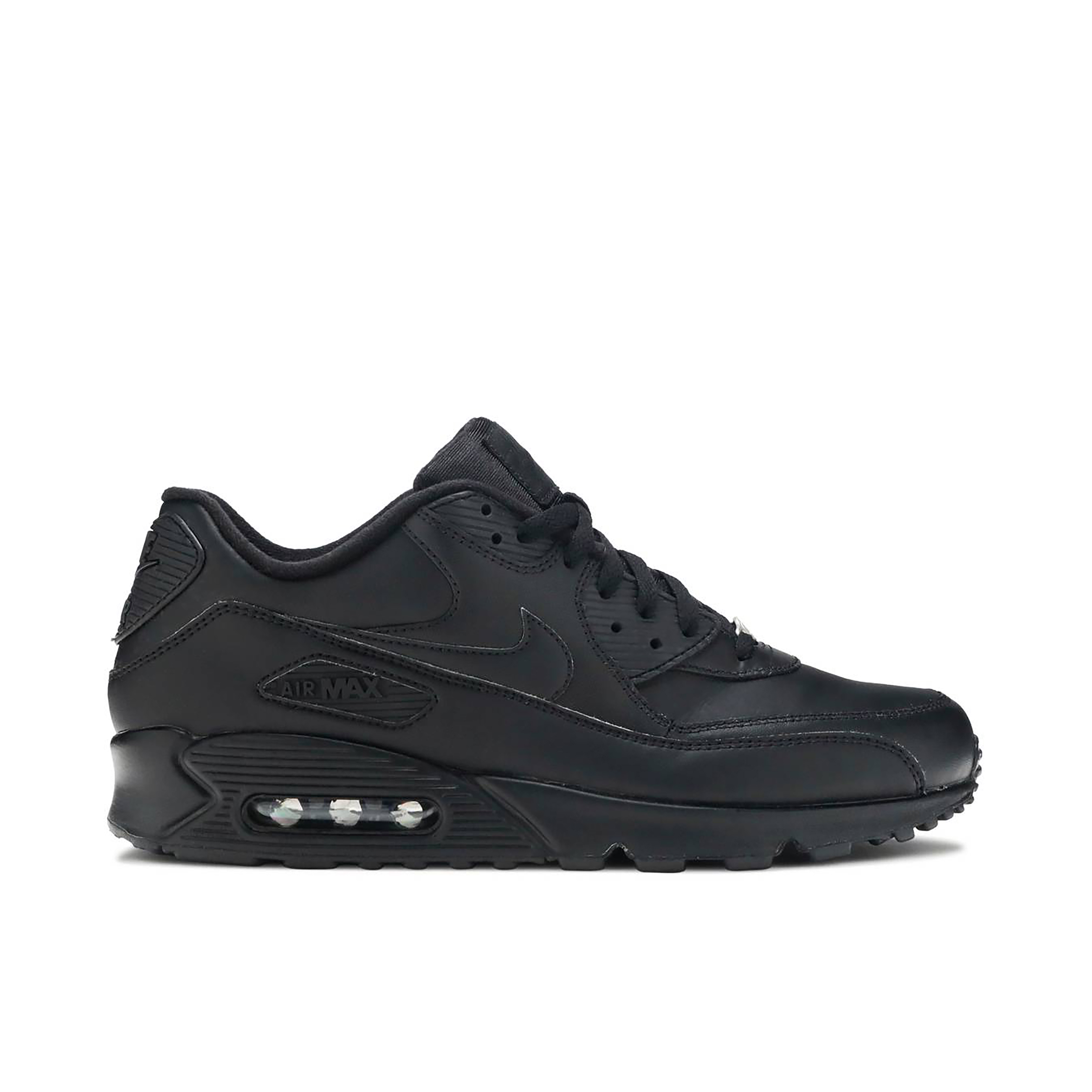 Nike Air Max 90 Leather Black 2014 | 302519-001 | Laced