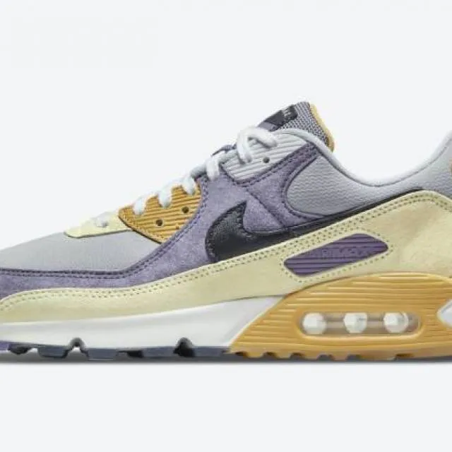 Nike Air Max 90 NRG Court Purple Black Lemon Drop Wolf Grey