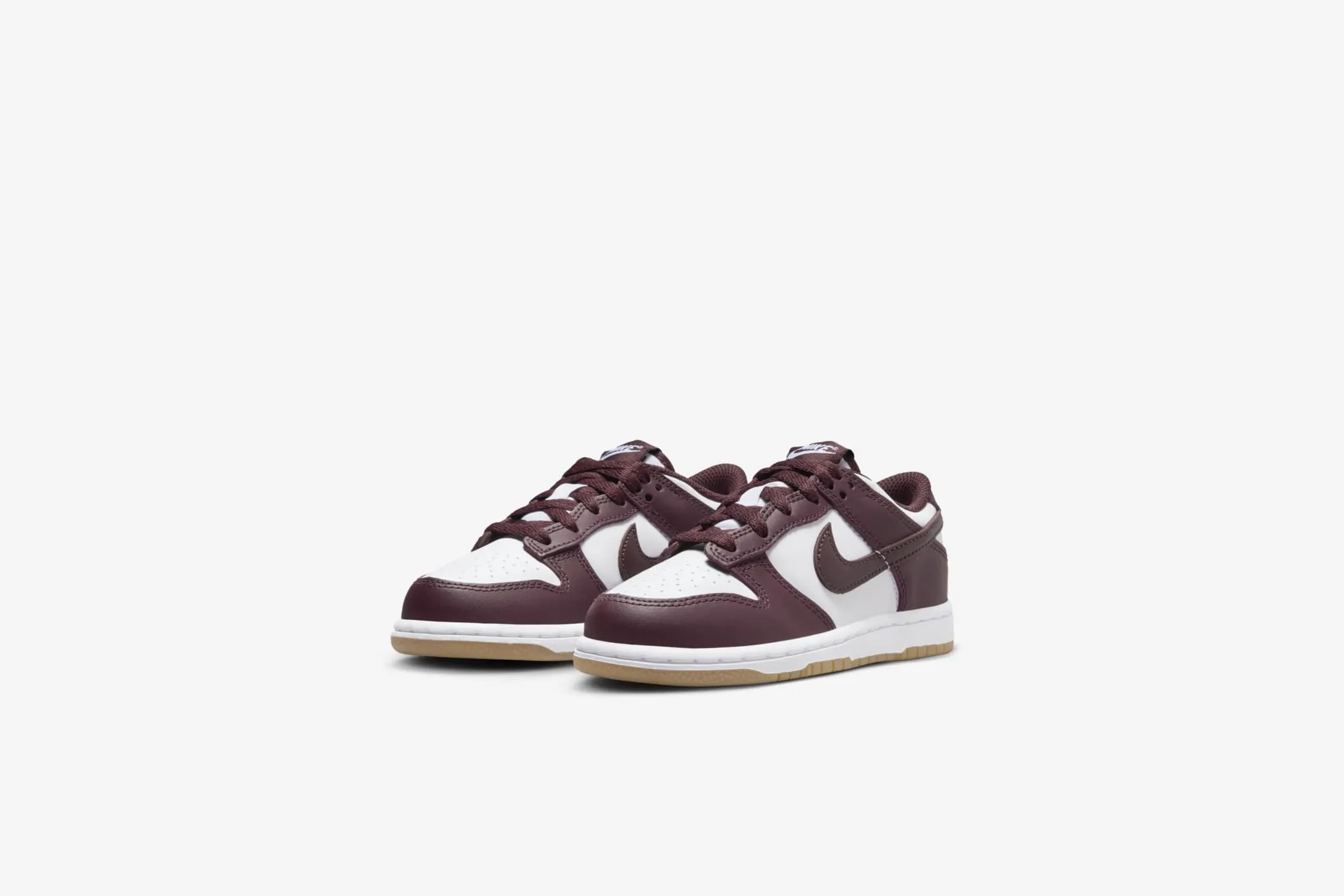 Nike Dunk Low BP PS - White / Burgundy Crush