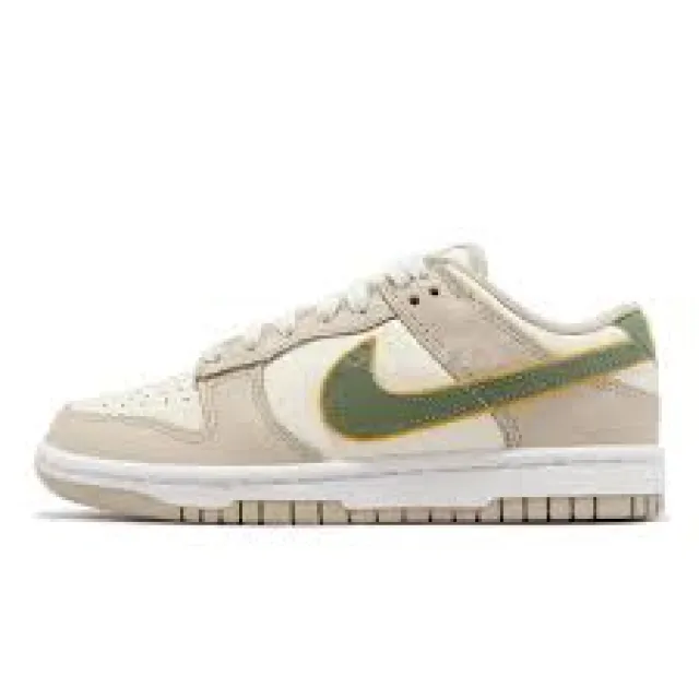 Nike dunk low pale ivory oil green wmns