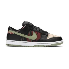 Nike Dunk Low SE (Black Multi-Camo/ Black/ Oil Green/ Wh...