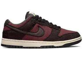 Nike Dunk Low SE Fleece Pack Burgundy Crush (W)