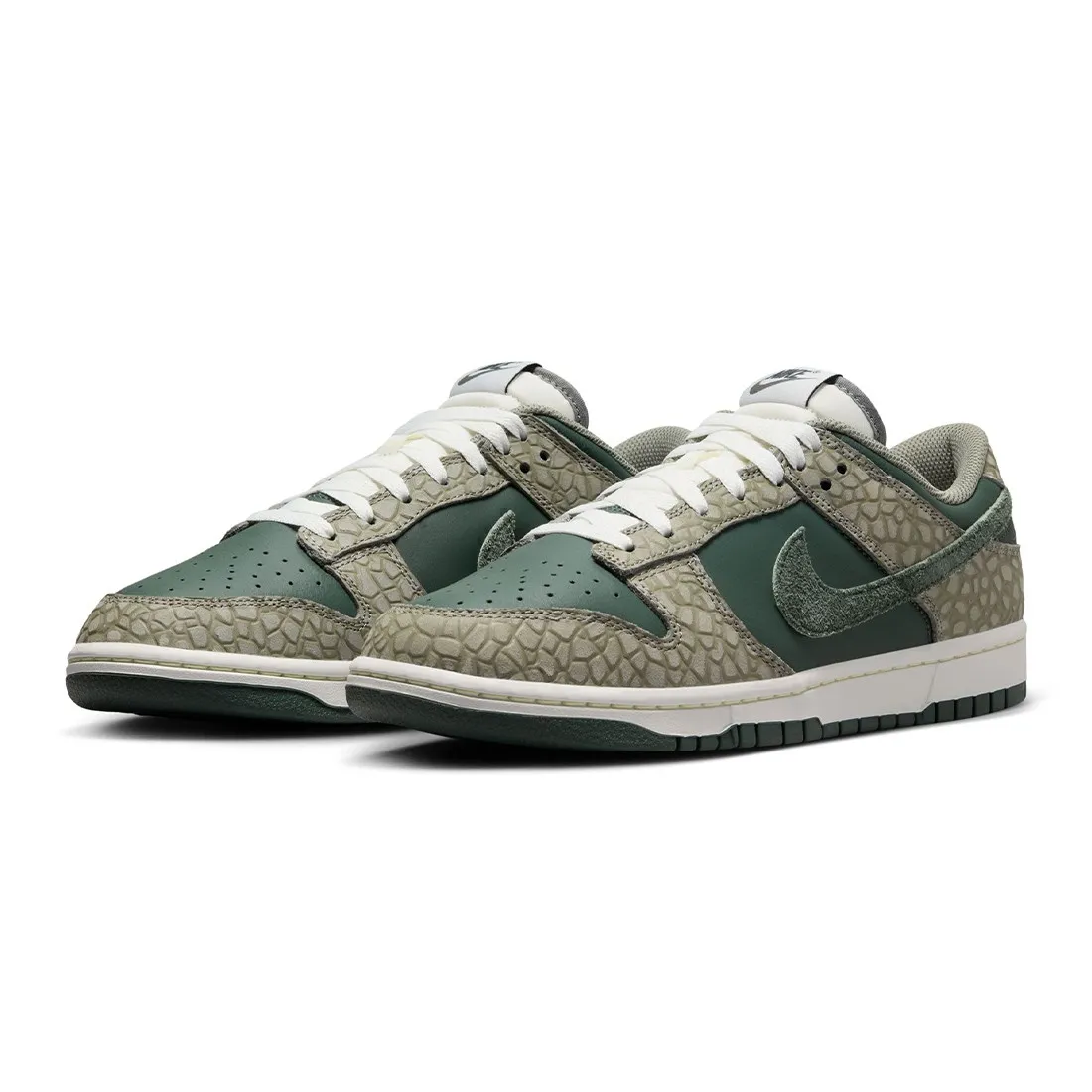 Nike Men Dunk Low Retro Prm (dark stucco / vintage green-summit white)