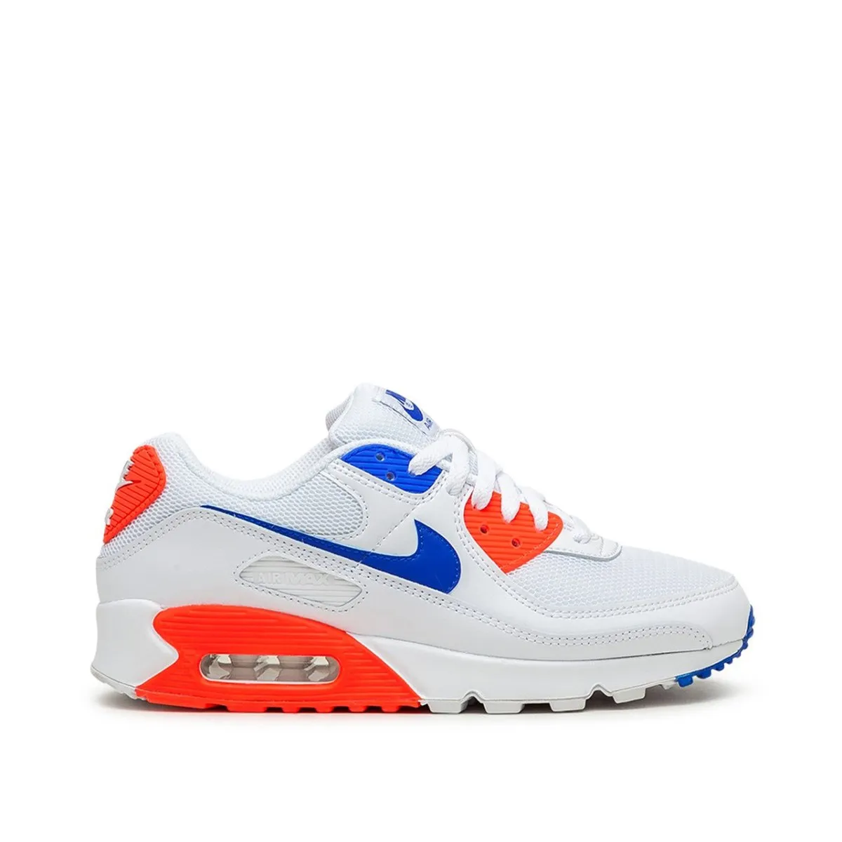 Nike WMNS Air Max 90 (White / Blue / Orange)