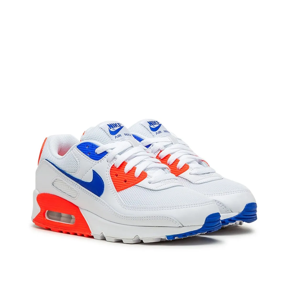 Nike WMNS Air Max 90 (White / Blue / Orange)