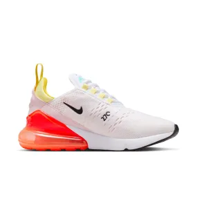 Nike - Women - Air Max 270  - White/Black/Crimson/Pink